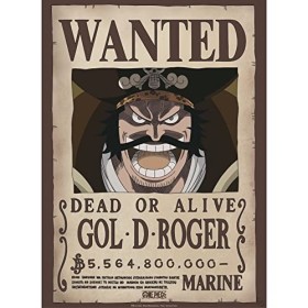 ABYSTYLE GBEye - ONE PIECE Poster Wanted Gol D. Roger 52x38cm 