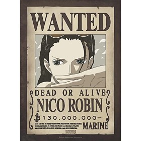 ABYSTYLE - ONE PIECE - Portfolio 9 posters wanted Luffys crew Wano 21x29,7cm 
