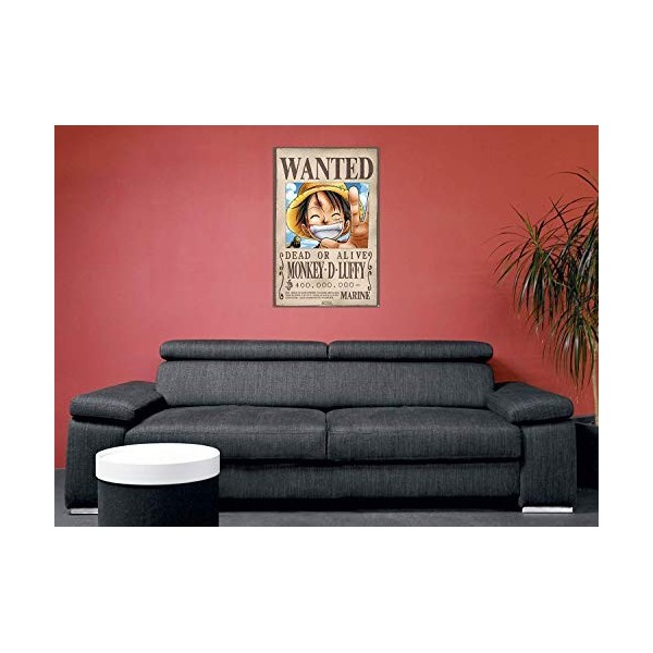 One piece Wanted Unisexe Poster Standard Papier 68 x 98 cm