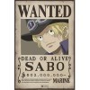 ABYSTYLE - One Piece - Poster Wanted Sabo 