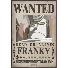 ABYSTYLE - One Piece - Poster Wanted Franky 