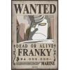 ABYSTYLE - One Piece - Poster Wanted Franky 