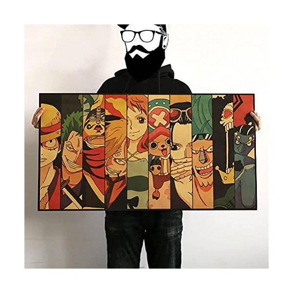 24 pièces Anime Wanted Reward Affiches, One Piece Anime Wall Poster, 28.5 * 19.5CM Décoration de la Maison Wall Sticker Paper