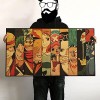 24 pièces Anime Wanted Reward Affiches, One Piece Anime Wall Poster, 28.5 * 19.5CM Décoration de la Maison Wall Sticker Paper