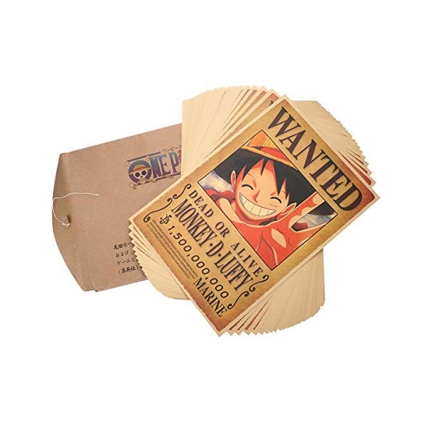 CoolChange One P. Wanted Lot de 66 Posters I Format A3