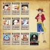 Tbrand – Lot de 10 affiches de One Piece « Wanted » avec lÉquipage du Chapeau de Paille, Luffy, Chopper, Zoro, Nami, Usopp, 