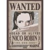 ABYSTYLE GBEye - ONE PIECE Poster Wanted Nico Robin 52x38cm 