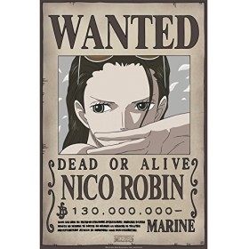 ABYSTYLE - One Piece Poster Wanted Robin New 52 x 35 cm 