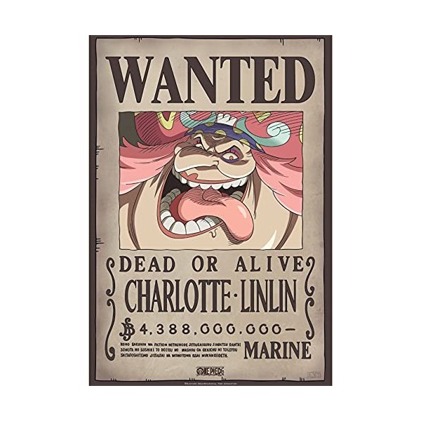 ABYSTYLE - One Piece - Poster Wanted WANTED BIG MOM 