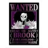 Générique poster one piece brook wanted 30 x 40 cm - poster décoratif pour chambre, bureau, salon...