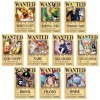 One Piece Posters Wanted, Anime Poster, One Piece Wanted Vintage Affiche Luffy Poster, Anime Décoration dIntérieur, Décorati