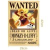 One Piece Posters Wanted, Anime Poster, One Piece Wanted Vintage Affiche Luffy Poster, Anime Décoration dIntérieur, Décorati