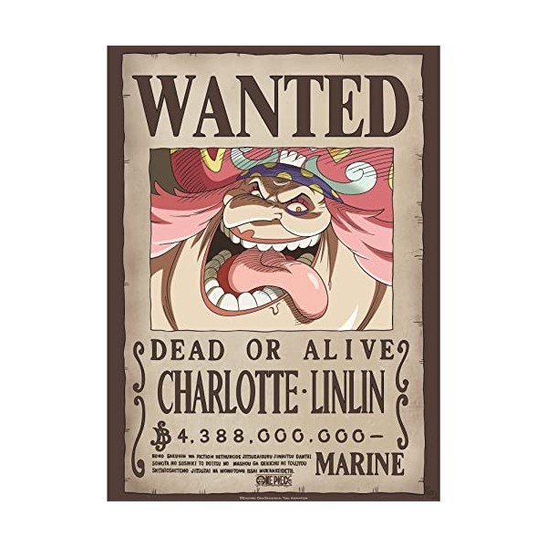 ABYSTYLE GBEye - ONE PIECE Poster Wanted Big Mom 52x38cm 