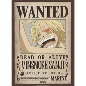 ABYSTYLE GBEye - ONE PIECE Poster Wanted Sanji 52x38cm 