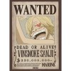 ABYSTYLE GBEye - ONE PIECE Poster Wanted Sanji 52x38cm 