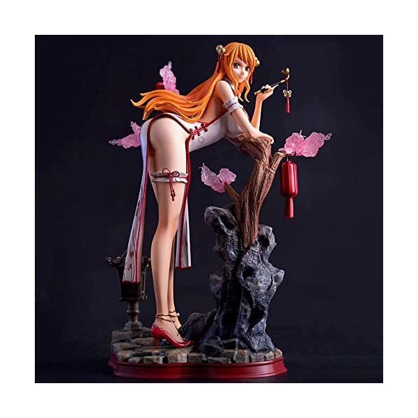 YUPADM One Piece: Nami robe Chinoise Figure Personnage De Dessin Animé Modèle Statue Animée Figurines Daction Décoration D