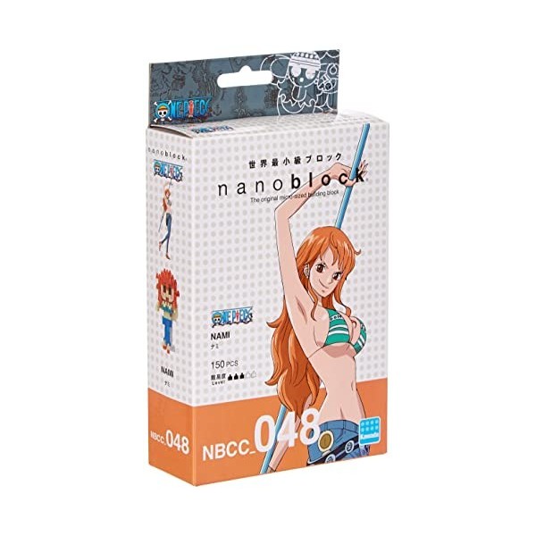 NEWPROJET ITALIA SRL Nanoblock NBCC-048 Nami One Piece Jouet, Multicolore, 2040320880, Mulitcolor