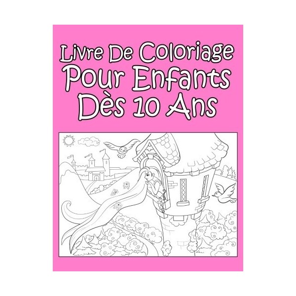 Livre De Coloriage Pour Enfants Dès 10 Ans Pour Les Filles