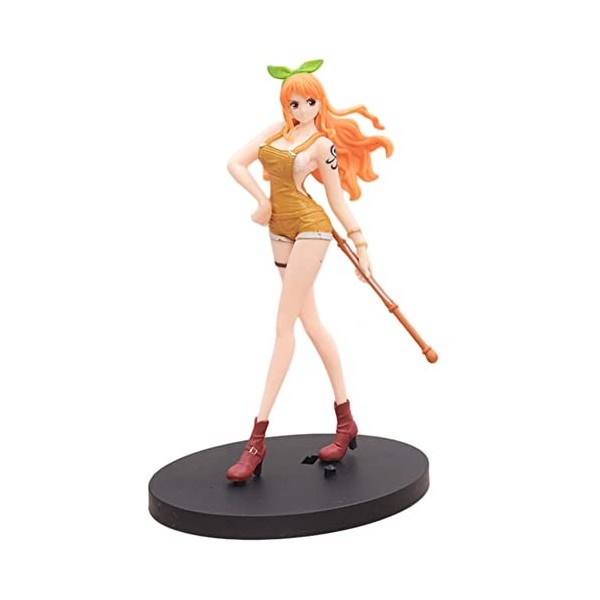 LGQHCE One Piece Nami Figure Anime Jouet Modèle One Piece Figurines Collection Jouet Statue Ornements Cartoon Doll Décoration