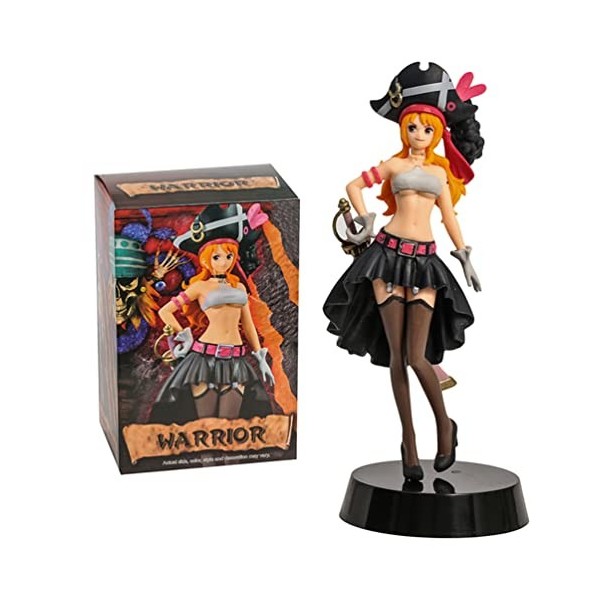 ROTEMADEGG Anime Figurine, Anime Personnages One Piece Nami, Nico Robin PVC 18cm, Statue ModèLe De Collection De Fans DAnime