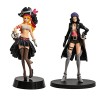 ROTEMADEGG Anime Figurine, Anime Personnages One Piece Nami, Nico Robin PVC 18cm, Statue ModèLe De Collection De Fans DAnime