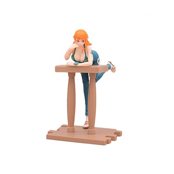 Zhongkaihua Figurine de dessin animé Nami Toys - Figurine daction Nami - 19 cm - En PVC - Figurine de collection - Décoratio