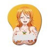 One Piece NaMi 3D Tapis de Souris Anime Silicone Tapis de Souris Respirant Tapis de Souris antidérapant Repose Poignet Souris