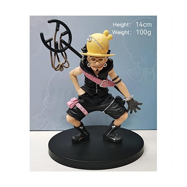 Glurak Figurines daction One Piece Usopp Figurine de bureau Décoration Fan Collection Figurines Modèle