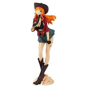 LICHOO One Piece Cowboy Nami Anime Figurine Pop à collectionner Figurine Jouets en PVC Figurines Ornements de bureau