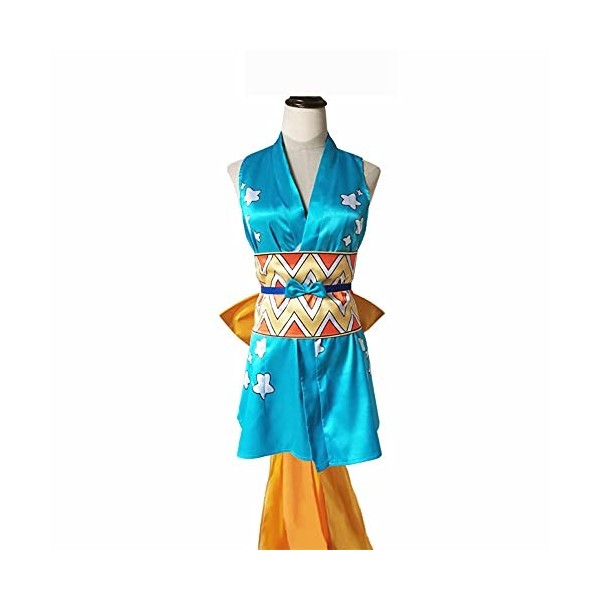 Zenhhrpt One Piece Wano Country Nami Cosplay Costume Wanokuni Style Nami Robe Outfit Halloween Carnaval Costumes