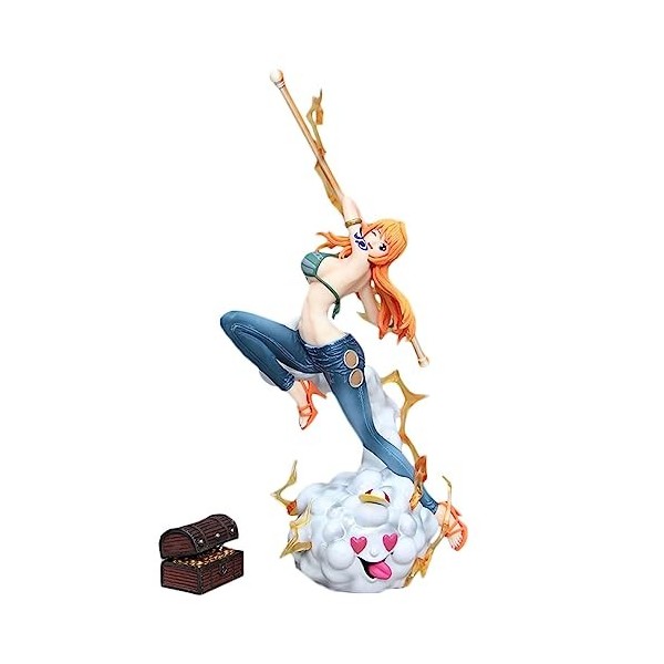 RAJDIVA 32cm Anime Action Figurines ONEPIECE Nami Matériau PVC De Haute Qualité Respectueux De lenvironnement Statues Handma