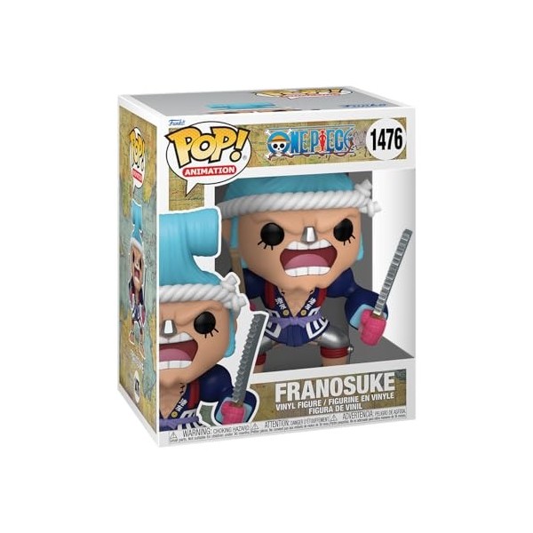 Funko Pop! Super: One Piece - Franky - Franosuke - Wano - Figurine en Vinyle à Collectionner - Idée de Cadeau - Produits Of