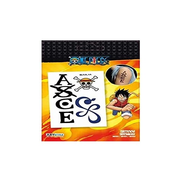 ABYstyle - ONE PIECE - Tatouages - 15x10cm