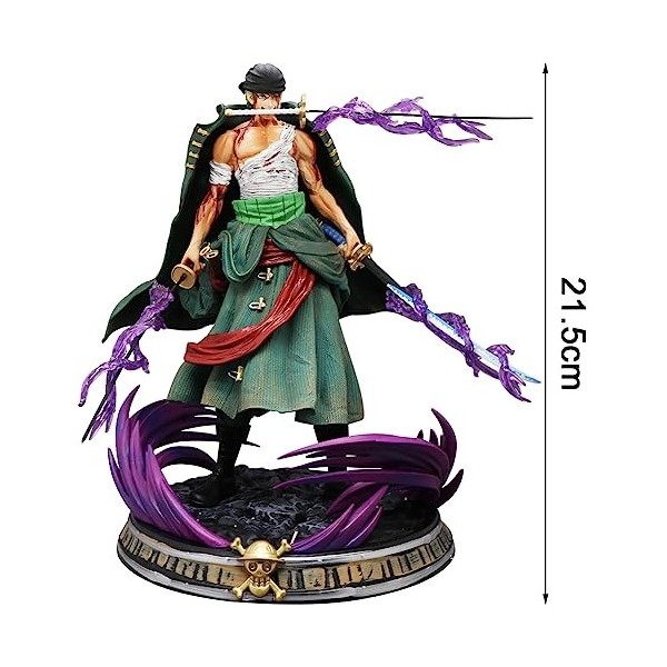LGQHCE Figurine One Piece, Cartoon Model Statue, Anime Heroes Figurine PVC Ornements Modèle Poupée Jouets pour Enfants Annive