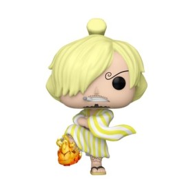 Funko Pop! Animation: One Piece - Vinsmoke Sanji - Sangoro - Wano - Figurine en Vinyle à Collectionner - Idée de Cadeau - P