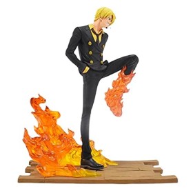 Hilloly Figurines de Sanji, Anniversaire Cake Topper Figurines Pirate Nautiques King Cake Topper Voiture 1 PCS Convient pour 