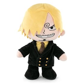 Barrado One Piece - Peluche des Personnages de One Piece- 28cm - Luffy, Sanji, Roronoa Zoro, Shanks - Qualité Super Soft