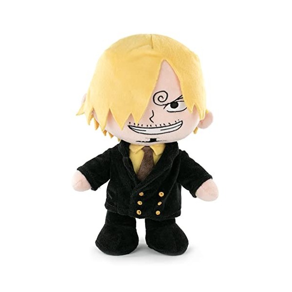 Barrado One Piece - Peluche des Personnages de One Piece- 28cm - Luffy, Sanji, Roronoa Zoro, Shanks - Qualité Super Soft