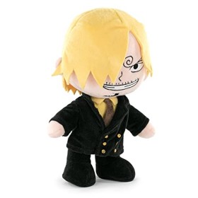 Barrado One Piece - Peluche des Personnages de One Piece- 28cm - Luffy, Sanji, Roronoa Zoro, Shanks - Qualité Super Soft