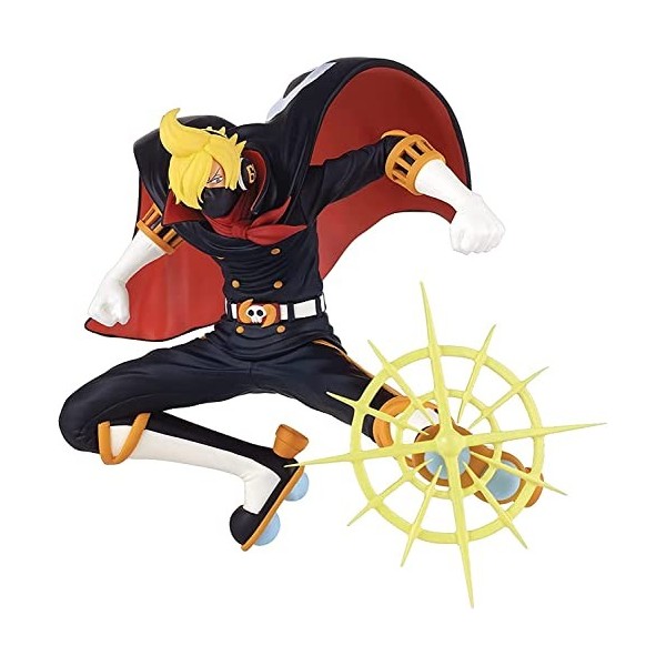 Bandai One Piece - Battle Record Collection Figurine - Osoba Mask - Sanji - 13cm 201614 Cranberry