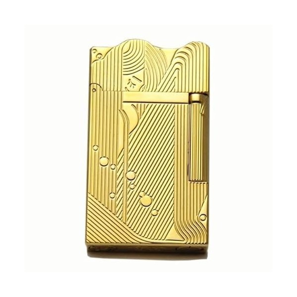Exquis Sanji Le même modèle de Briquet à kérosène en Laiton de sirène de Luxe Fait à la Main, Style Vintage gravé au Laser, P