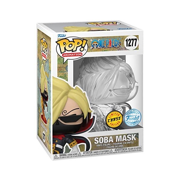 Funko Pop ! Anime One Piece - Soba Mask costume Raid Sanji Special Edition Exclusive Vinyl Figure 1277 Chase Special Edit