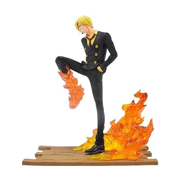 FGuérinInternational Figurine One Piece Sanji Manga Anime Collection Décoration Cadeau Anniversaire PVC Sanji 
