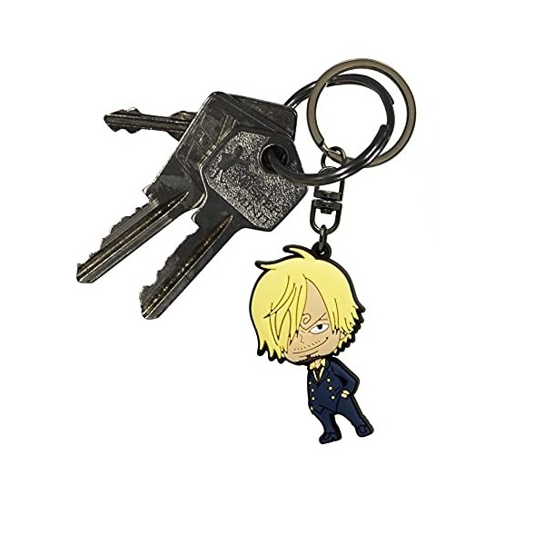 ABYSTYLE - ONE PIECE Porte-clés PVC Sanji SD