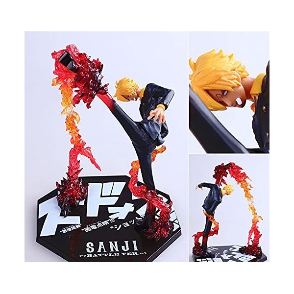 Anime One Piece Sanji Figure Jouet Anime PVC Collection Modèle Diable Jambe Figurines Sanji Personnages Statue pour Bureau Dé