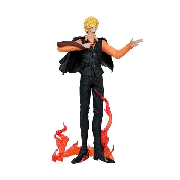 Anime One Piece Sanji Figure Jouet Anime PVC Collection Modèle Diable Jambe Figurines Vêtements de Style Occidental Personnag