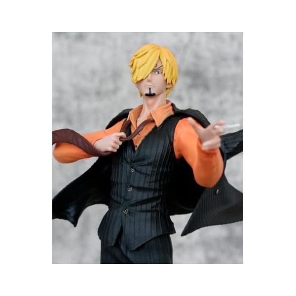 Anime One Piece Sanji Figure Jouet Anime PVC Collection Modèle Diable Jambe Figurines Vêtements de Style Occidental Personnag