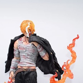 Kytsgf Anime Figurine, Anime Personnages One Piece Vinsmoke Sanji PVC 28cm, Statue ModèLe De Collection De Fans DAnime