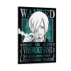 Poster Anime One Piece Wanted Sanji 1 - Impression sur toile - Esthétique - 40 x 60 cm