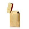 Briquet au Butane sirène, identique aux briquets Sanji One Piece, Rechargeable, Coupe-Vent, Flamme réglable, for Cuisine, Cam